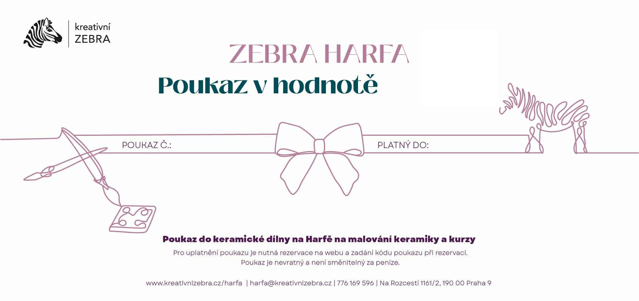 Darkovy poukaz - Harfa